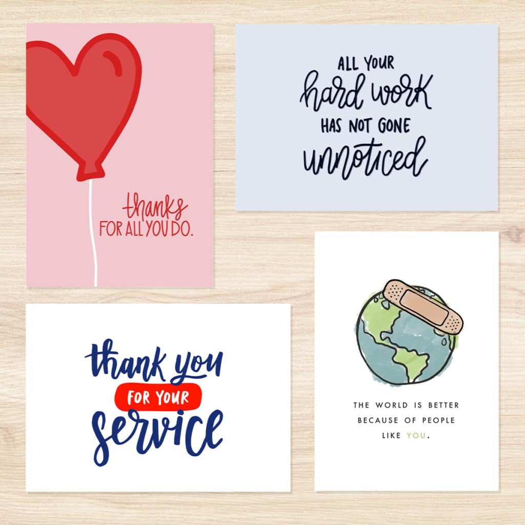Cards to say THANK YOU to all essential workers! | Snapfish US